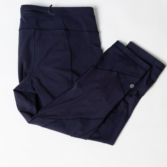 lululemon athletica Pants - LULULEMON Athletica Pace Rival Crop Leggings size 10 *View images for details
